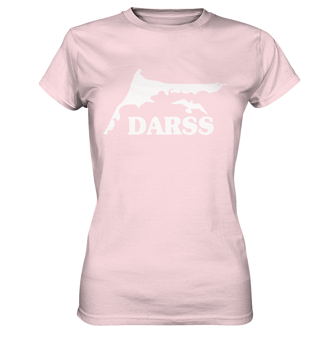 Fischland-Darß-Zingst - Silhouette - Damen Shirt